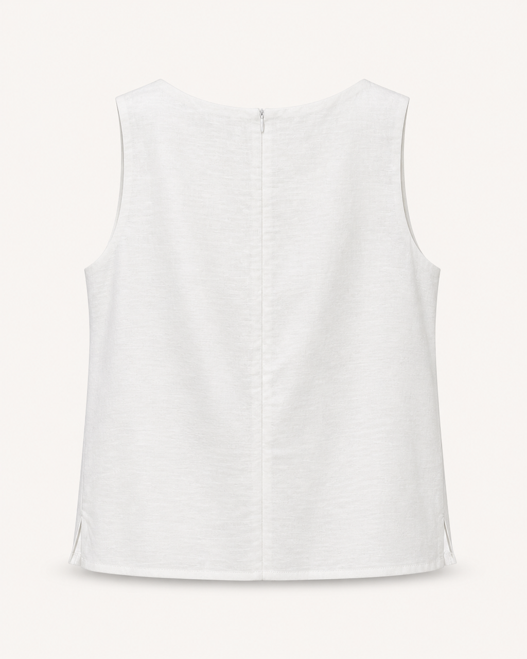 Estelle Embellished Neck Shell Top