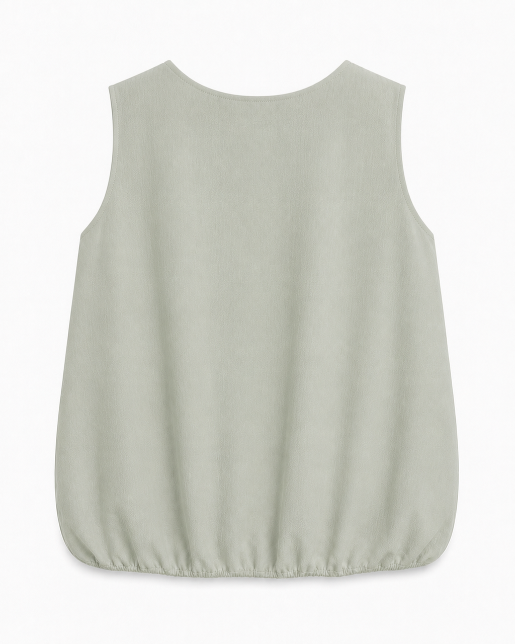 Nola Bubble Hem Sleeveless Top