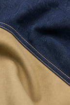 Sloane Contrast-Yoke Utility Jacket