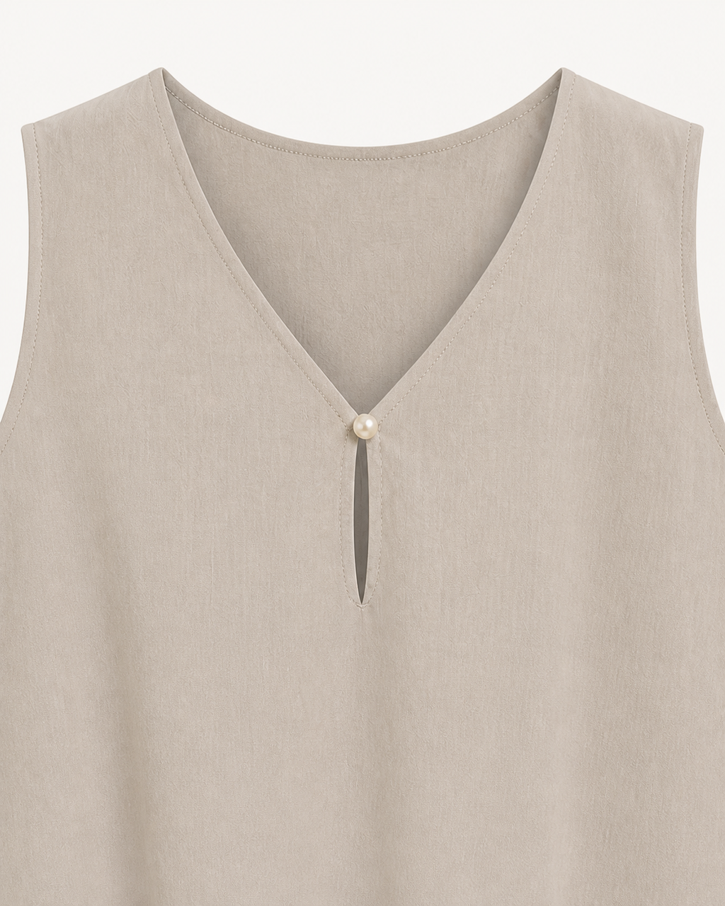 Nola Bubble Hem Sleeveless Top