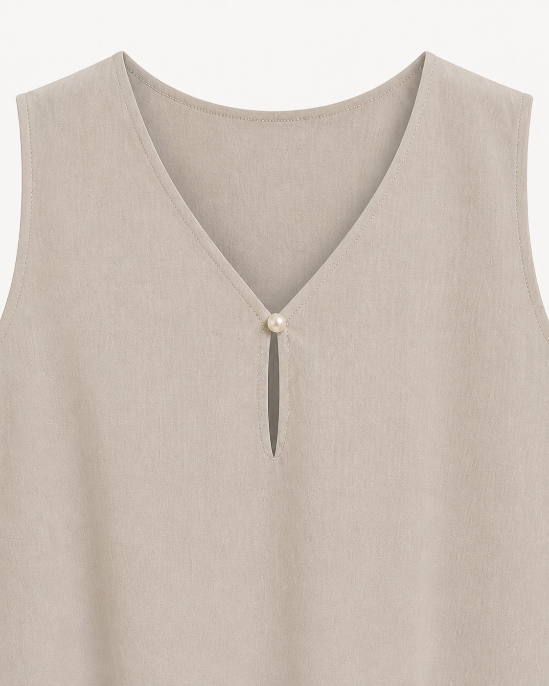 Nola Bubble Hem Sleeveless Top