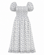 Elowen Smocked Floral Maxi Dress