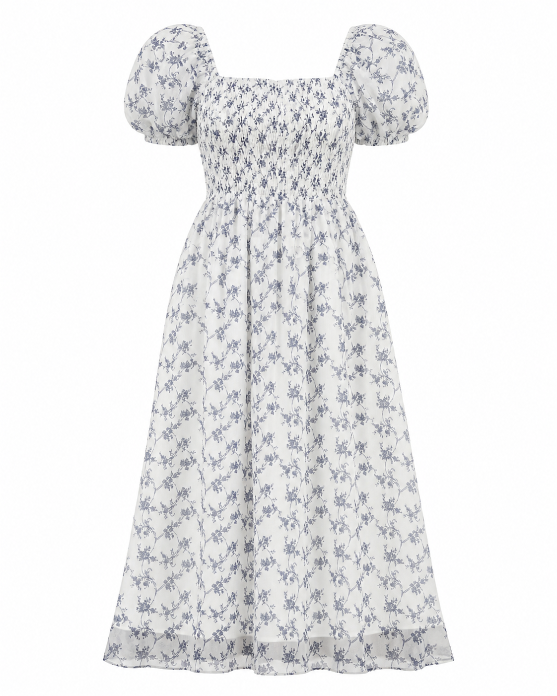 Elowen Smocked Floral Maxi Dress