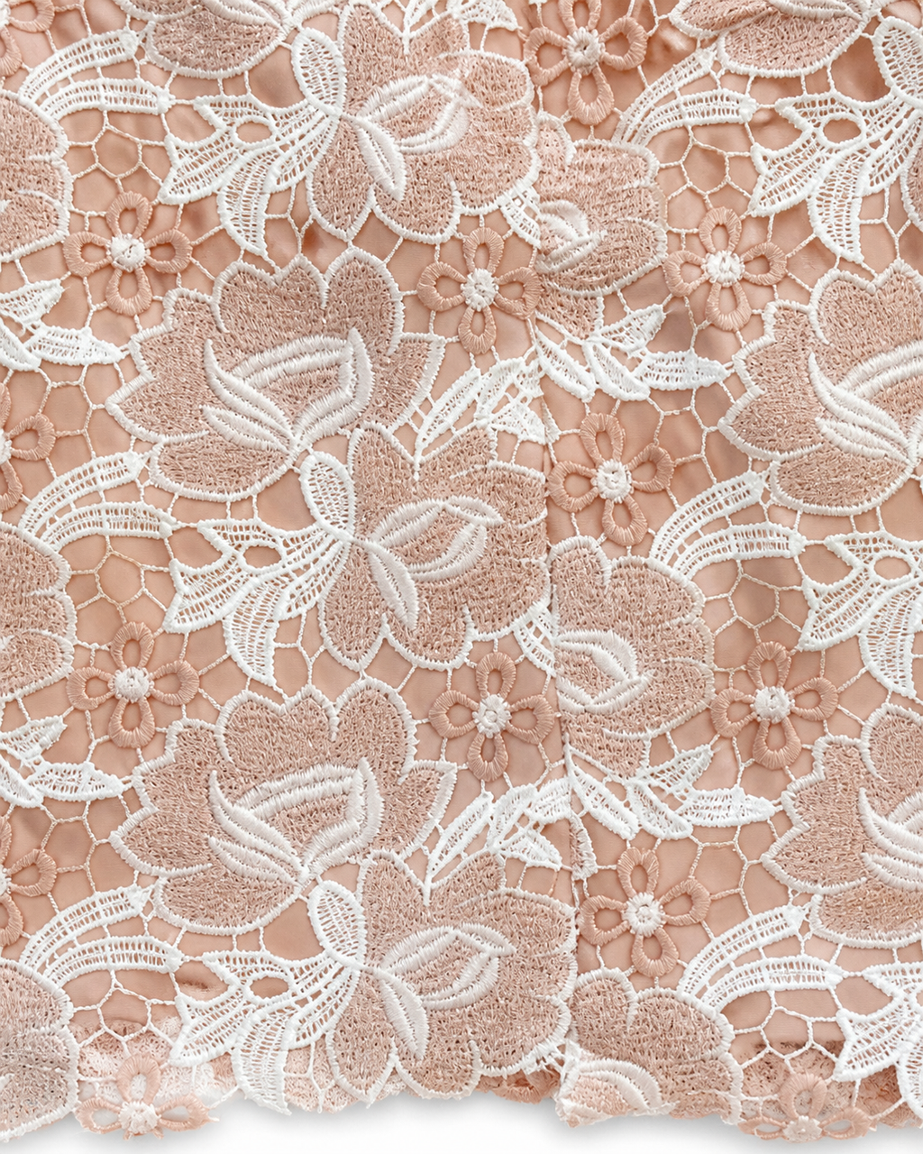 Celeste Floral Lace Midi Skirt