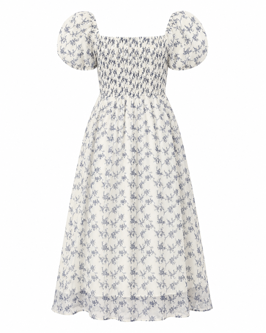 Elowen Smocked Floral Maxi Dress
