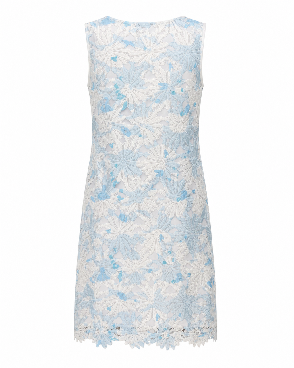 Fleur Lace Button-Front Midi Dress