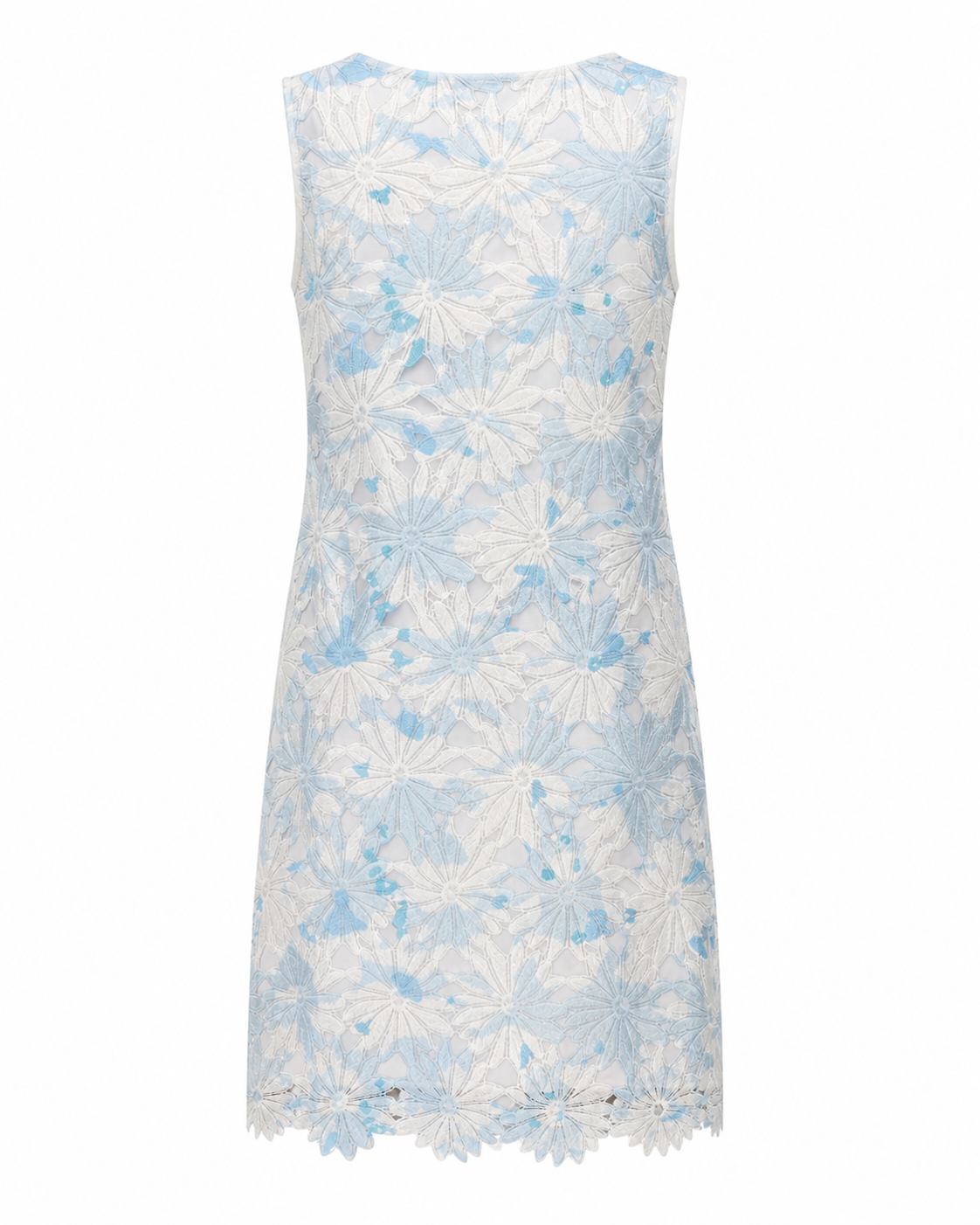 Fleur Lace Button-Front Midi Dress