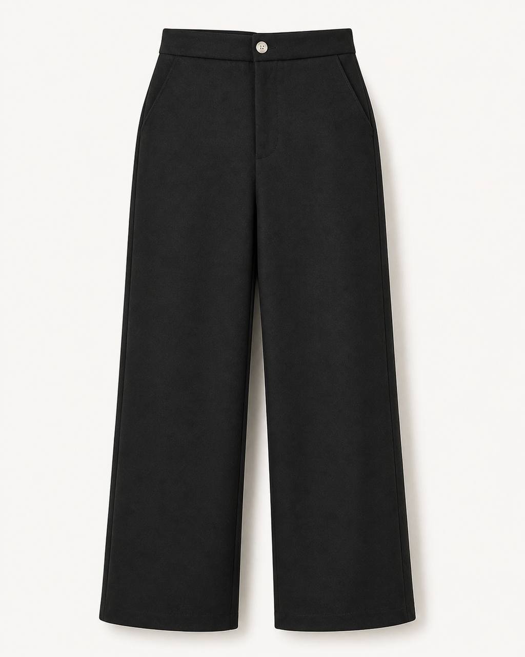 Rowan High-Waisted Wide-Leg Trousers