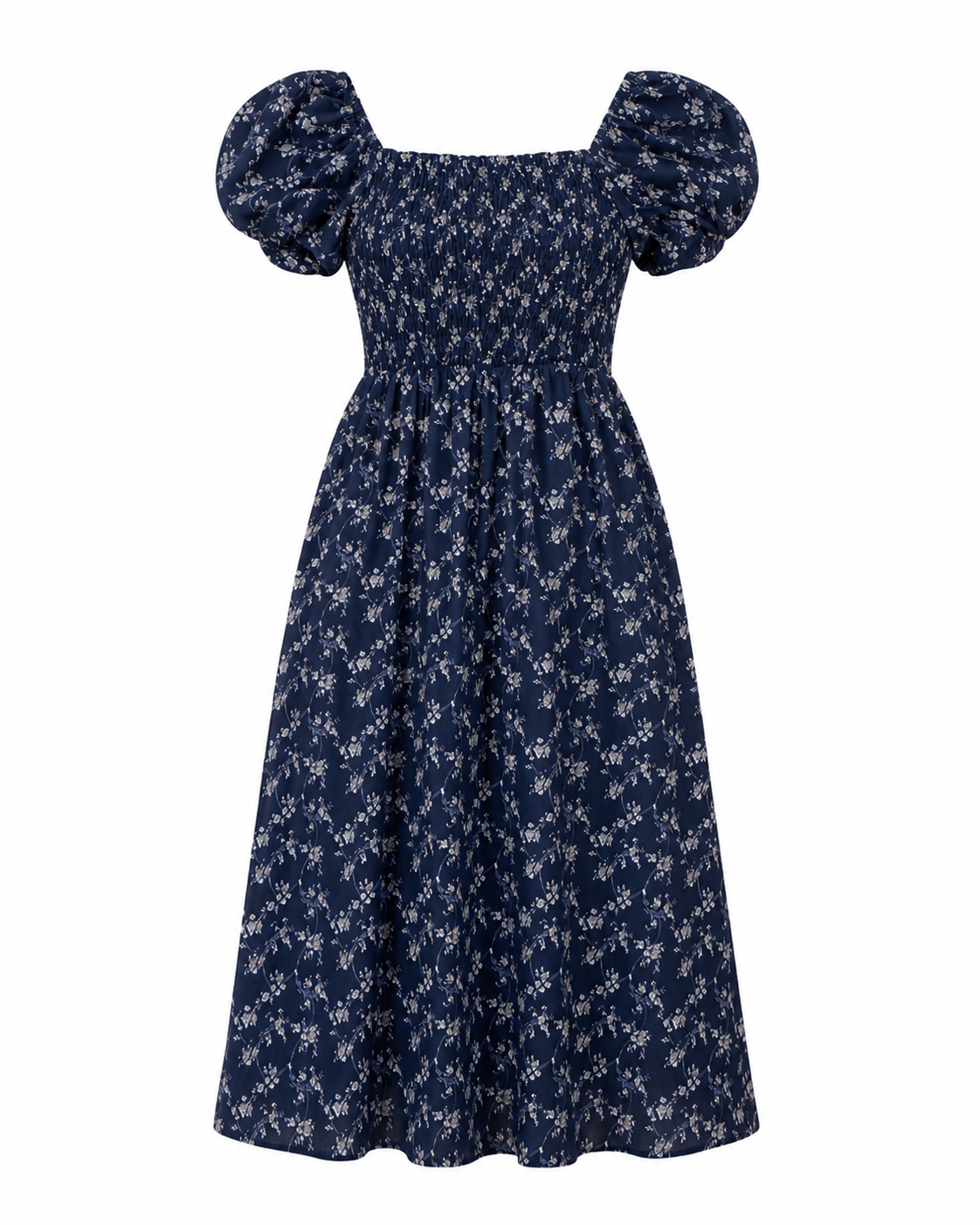 Elowen Smocked Floral Maxi Dress