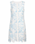 Fleur Lace Button-Front Midi Dress