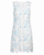 Fleur Lace Button-Front Midi Dress