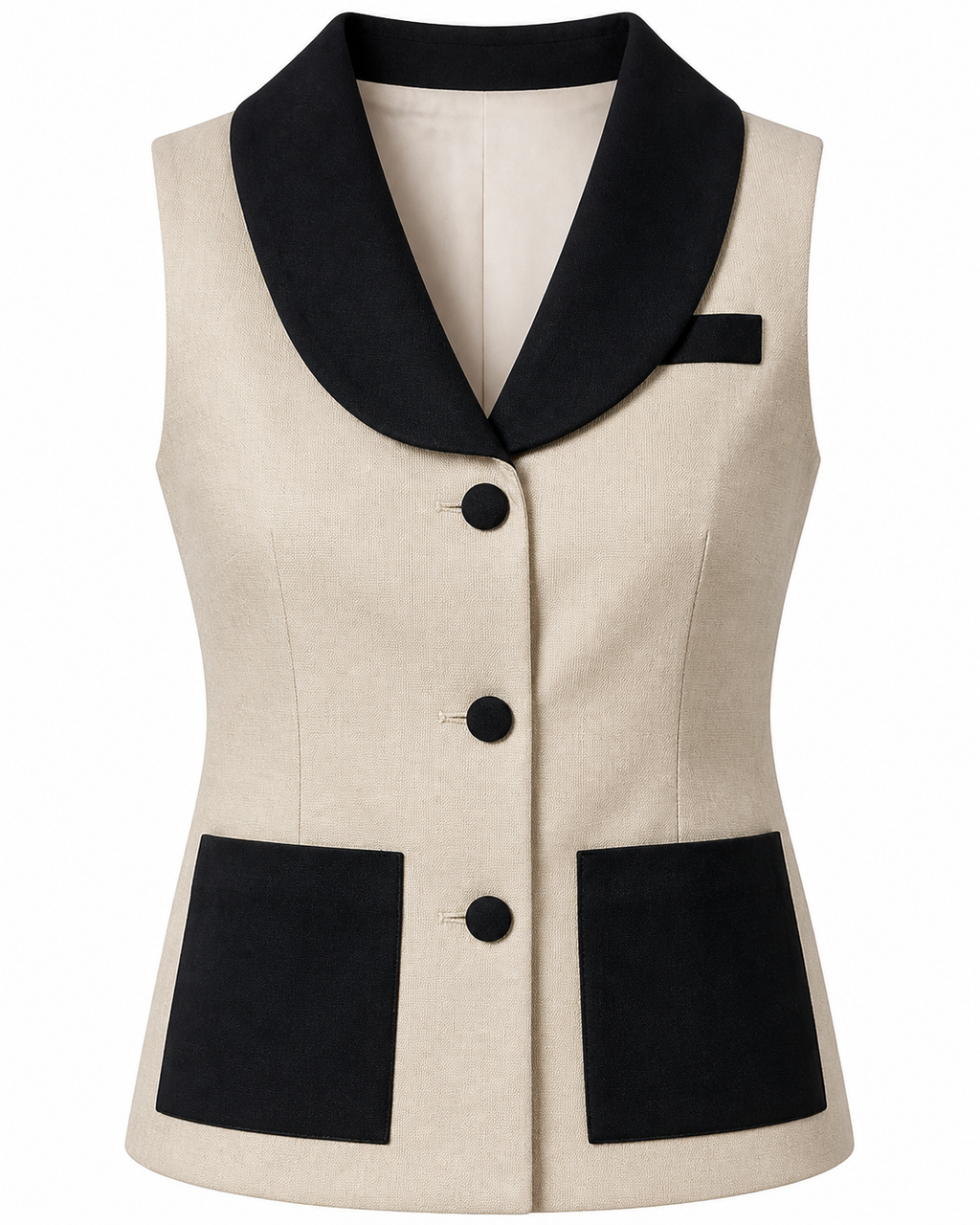 Celine Contrast Trim Top & Shorts Set