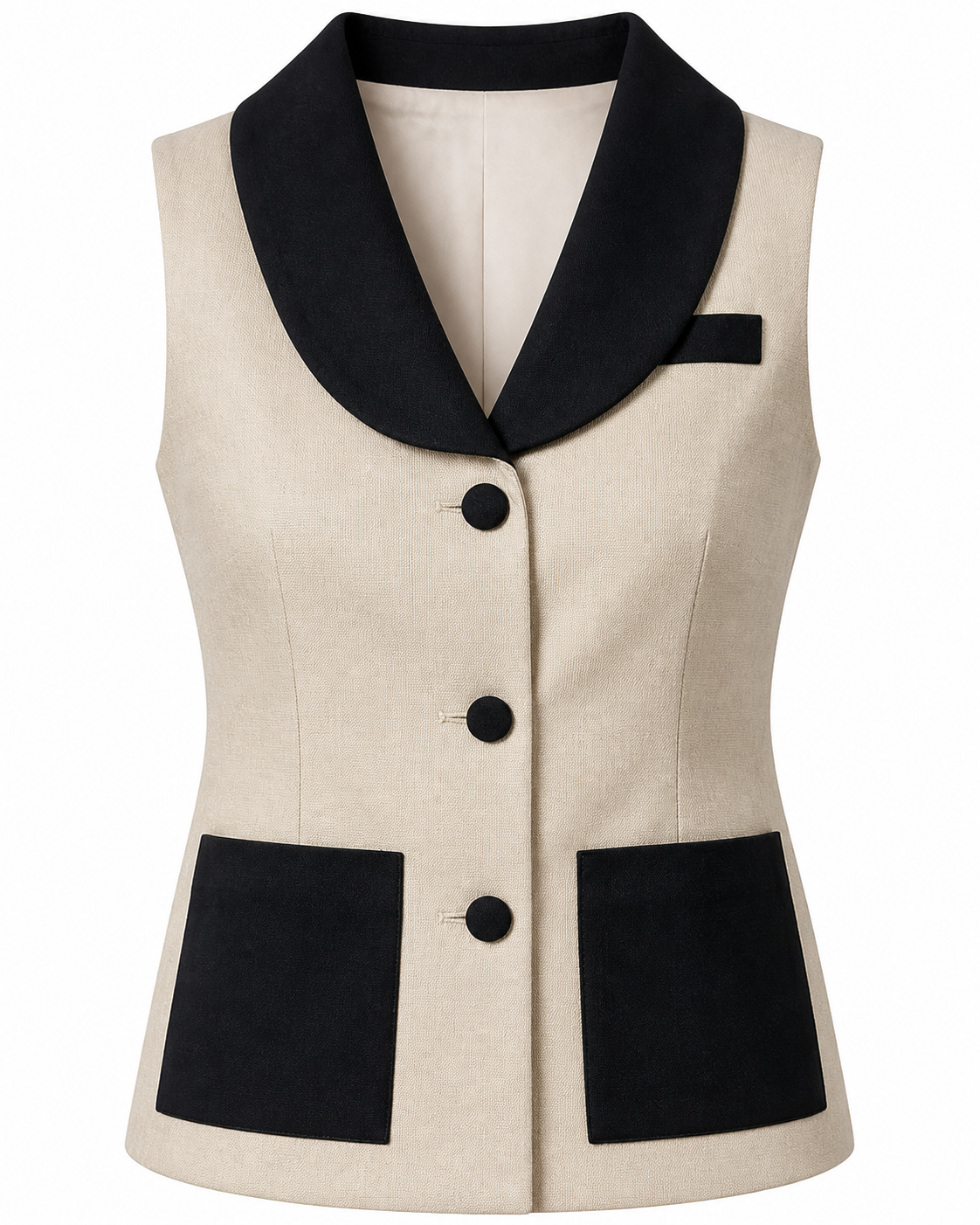 Celine Contrast Trim Top & Shorts Set