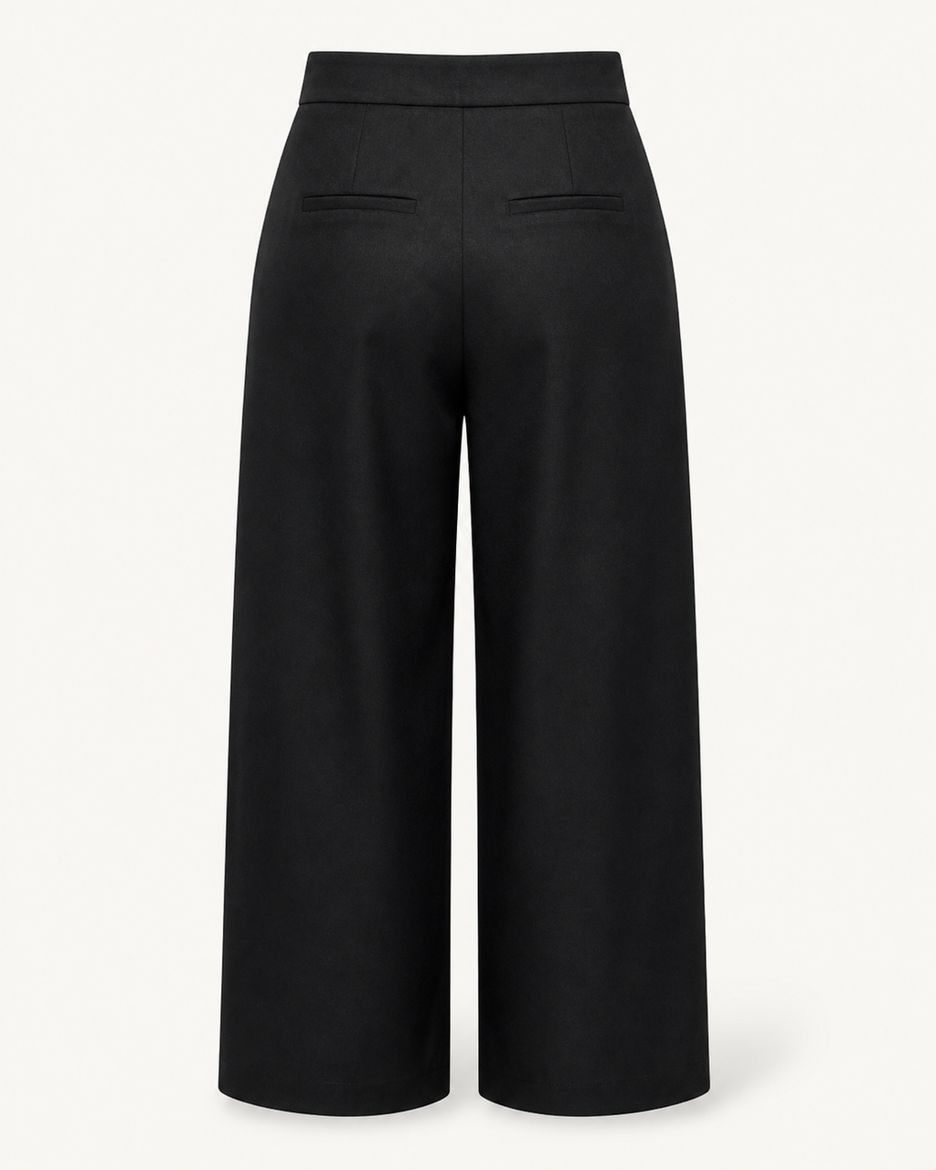 Rowan High-Waisted Wide-Leg Trousers