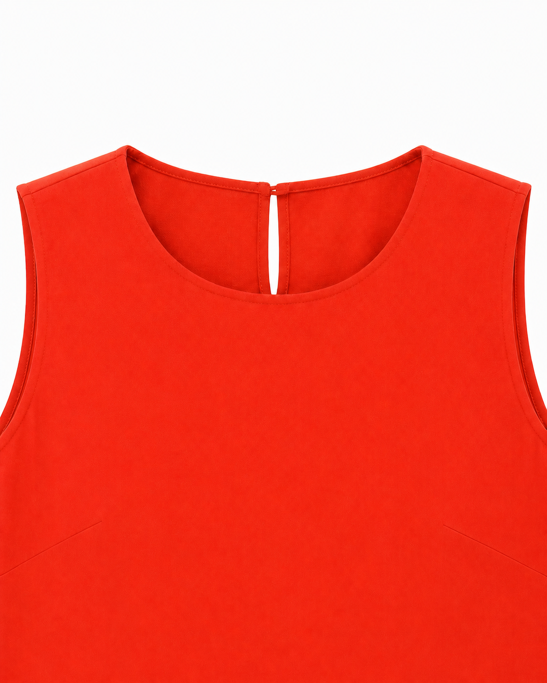 Sora Angled Hem Sleeveless Top