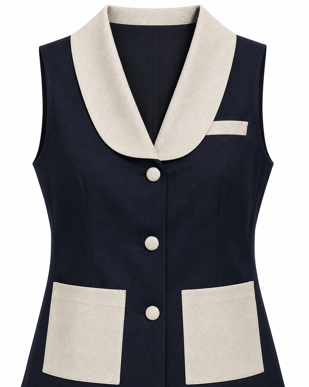Celine Contrast Trim Top & Shorts Set