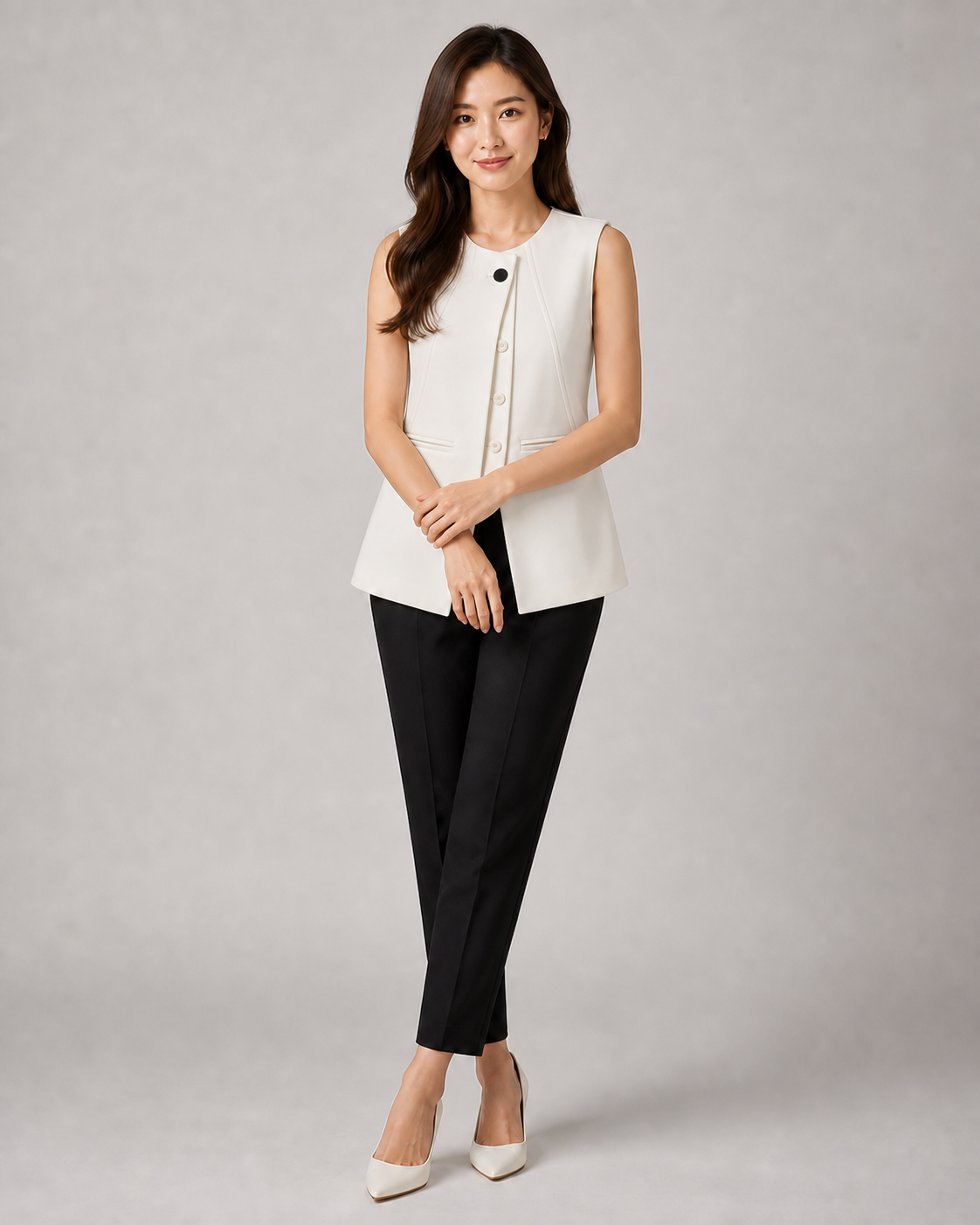 Arden Tailored Longline Vest