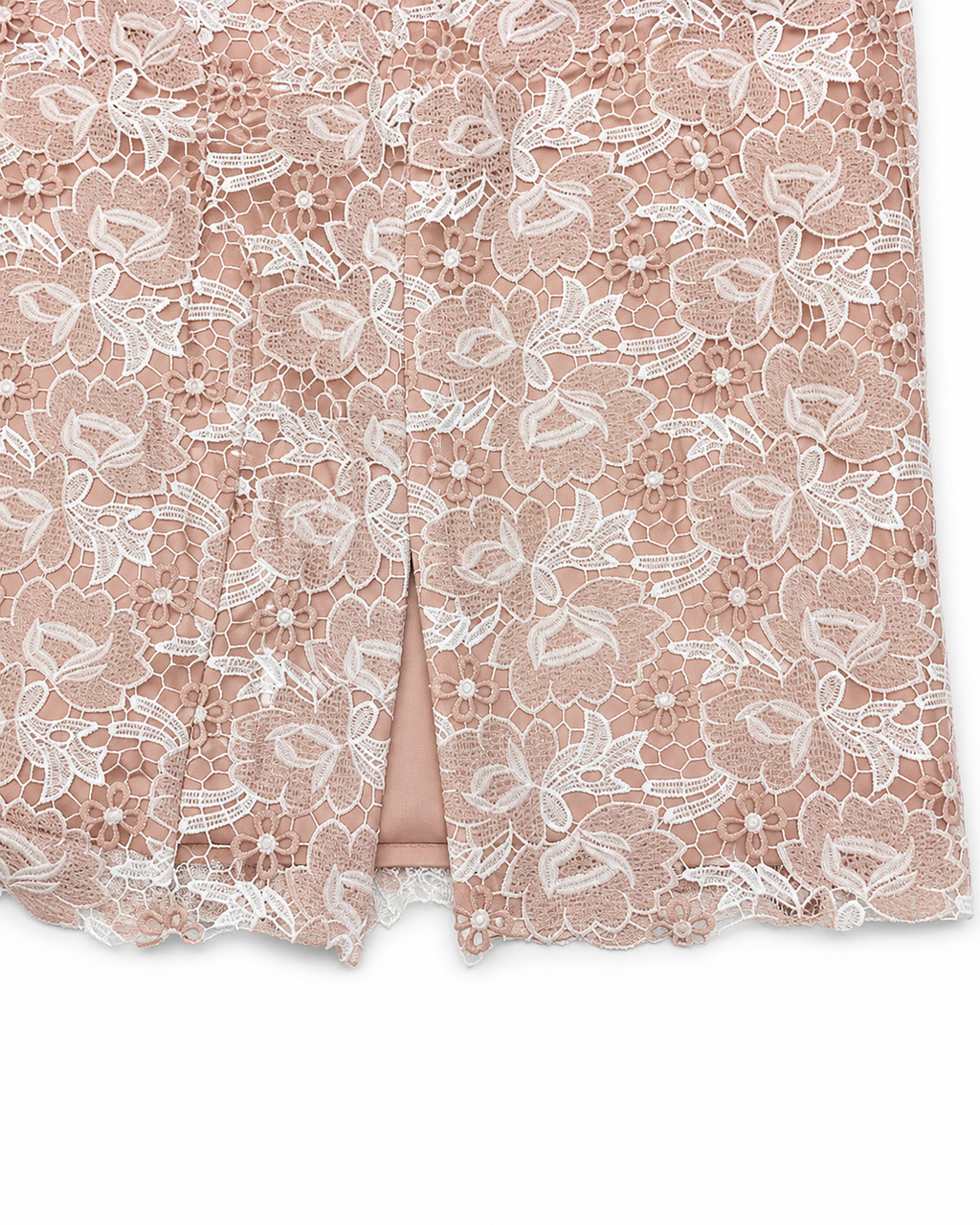 Celeste Floral Lace Midi Skirt