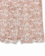 Celeste Floral Lace Midi Skirt