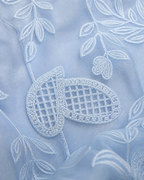 Aurelia Embroidered Organza Sleeveless Top